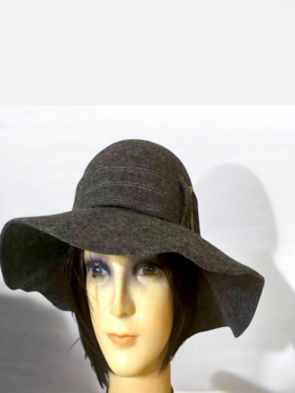 Raffaello Bettini 💯 Wool Italian Made Wide Brim Hat